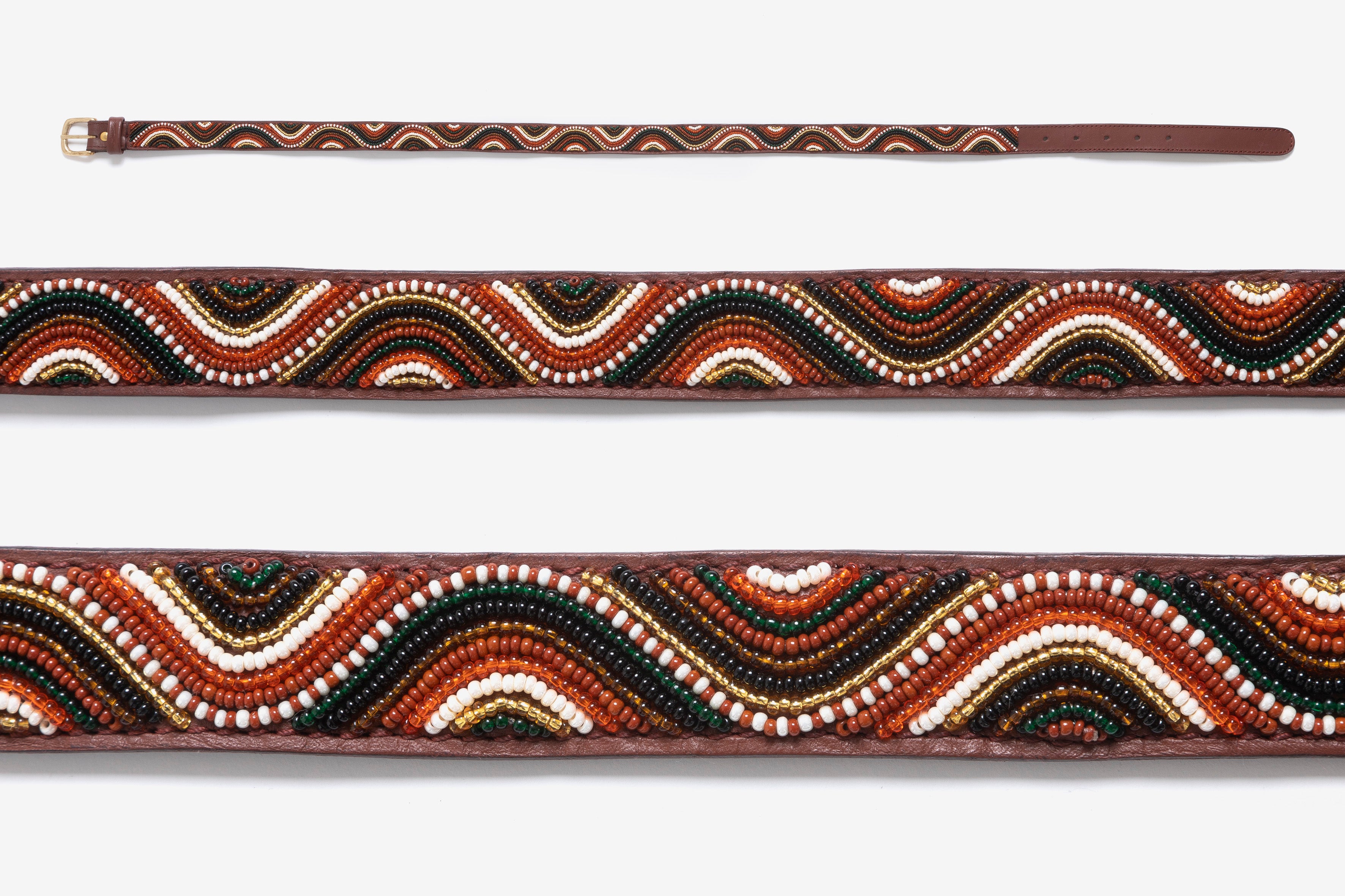 Masai Belt - Suzan (Light Blue)