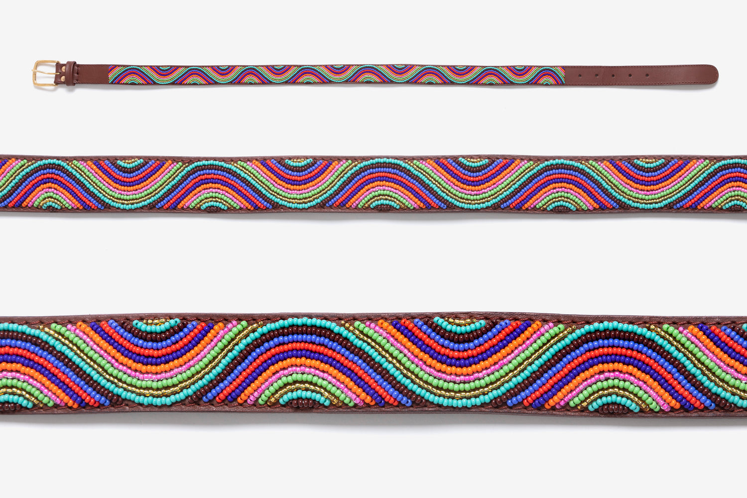 Masai Belt - Suzan (Light Blue)