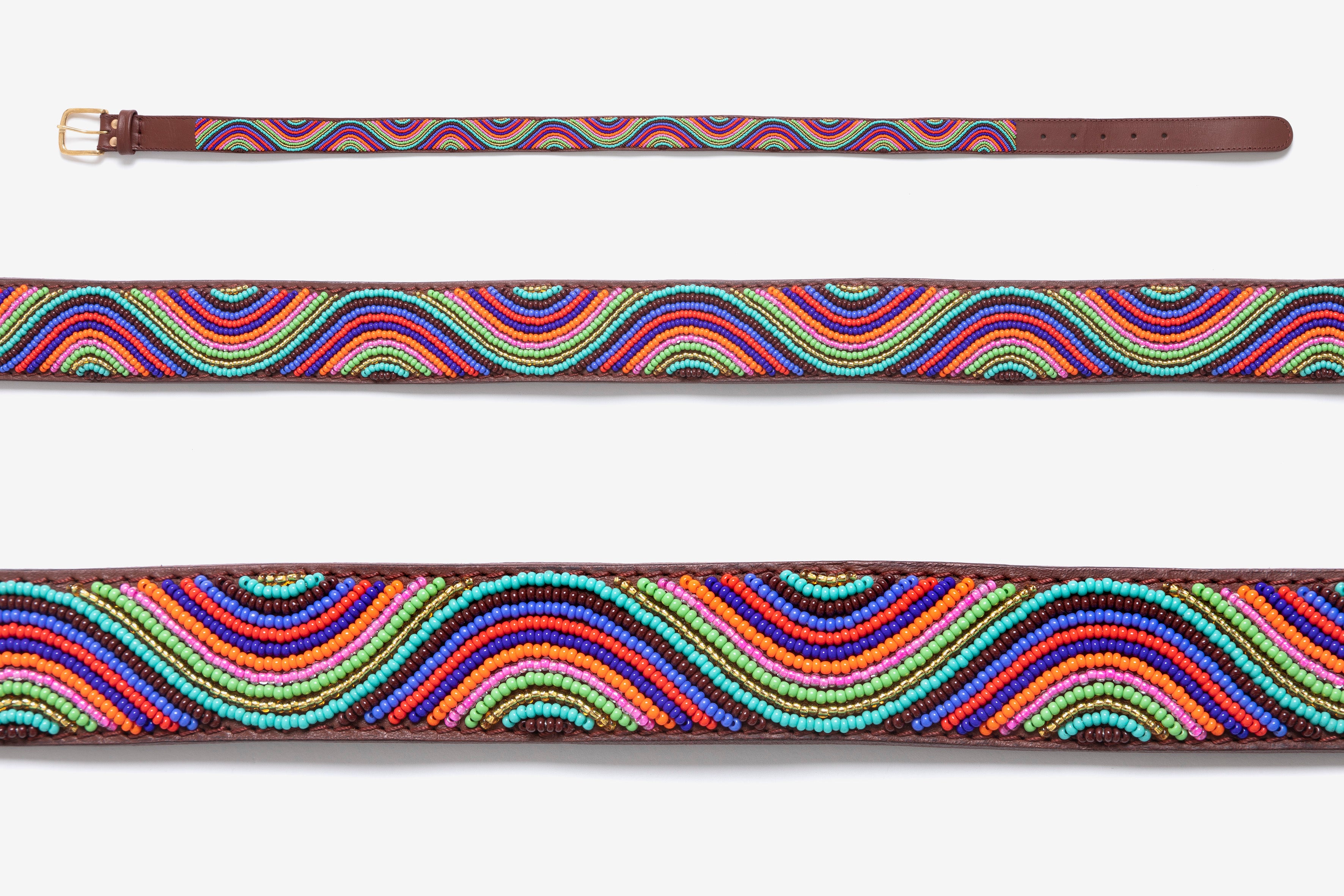 Masai Belt - Suzan (Light Blue)