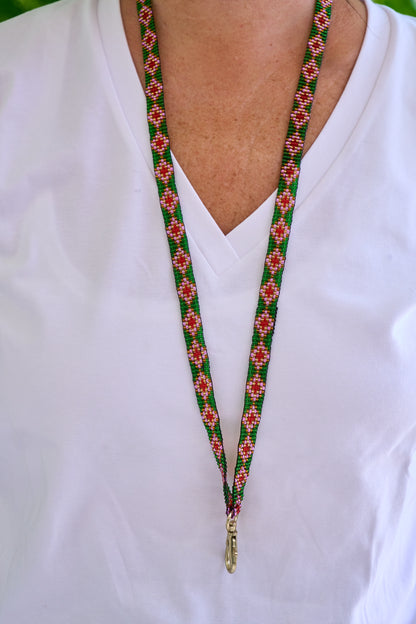 Porte-badge Holidays Vert