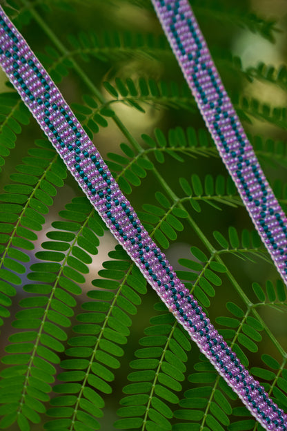 Porte-badge Diva Rose &amp; Bleu