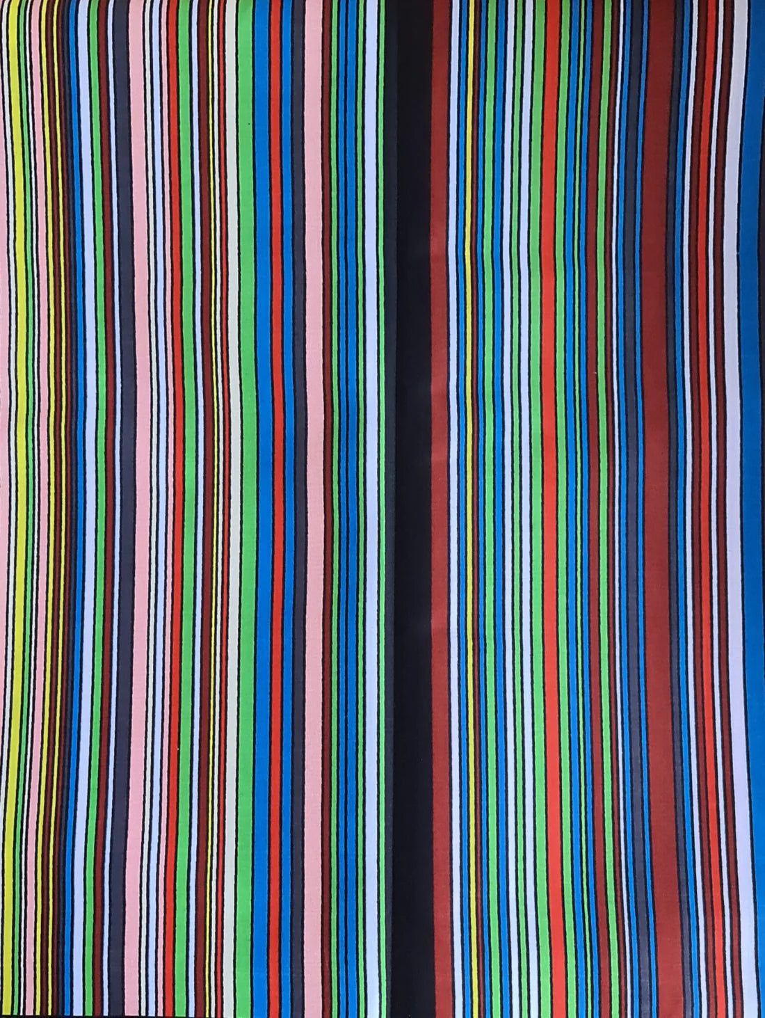 Bahati Tote Bag - Colorful Stripes