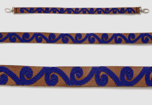 Masai Dog &amp;amp; Cat Collar - Ghirigoro (Light Blue)